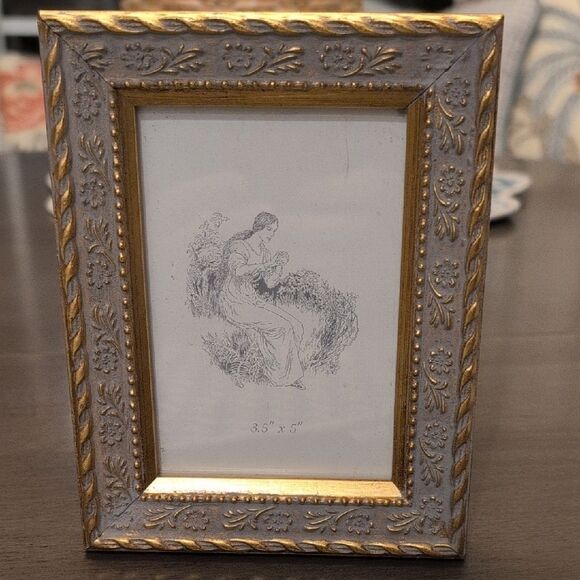 Gold and Silver Ornate Picture Frame with Intricate Accents by Melannco - Picture 10 of 10